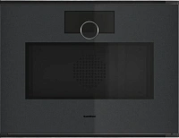 Gaggenau GM250100 — Комбинированный духовой шкаф с микроволнами Петли двери справа, отделка Gaggenau Onyx